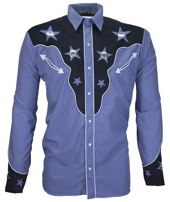 Camisa Vaquera Conchos Espuela De Oro